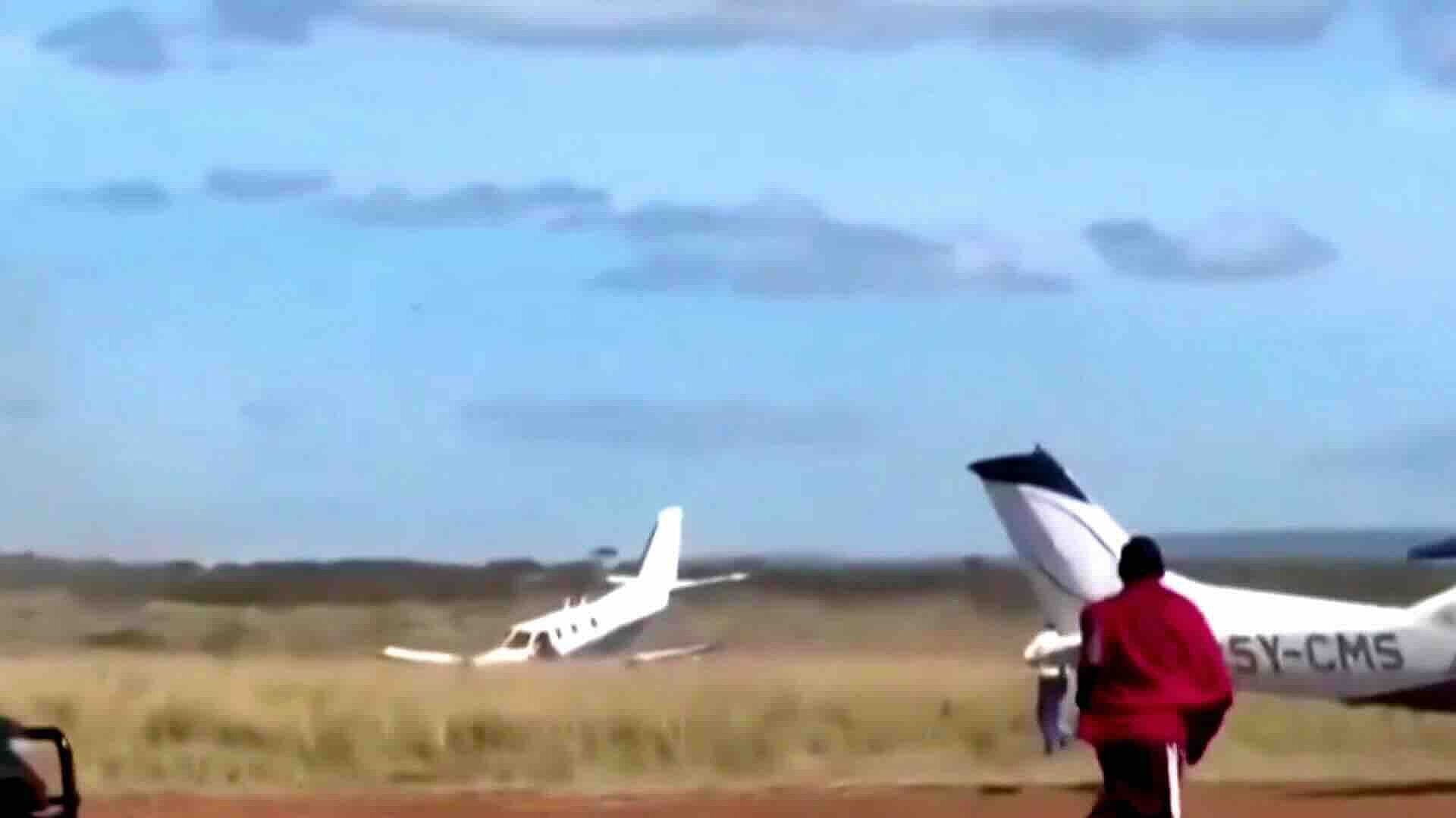 Avión con Turistas se Estrella al Despegar en Pista de Masai Mara, Kenia