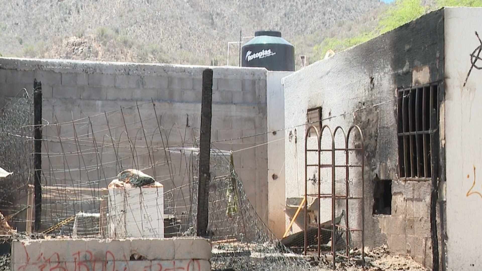 Una Vivienda Terminó Incendiada en Colonia Vista Real al Sur de Hermosillo