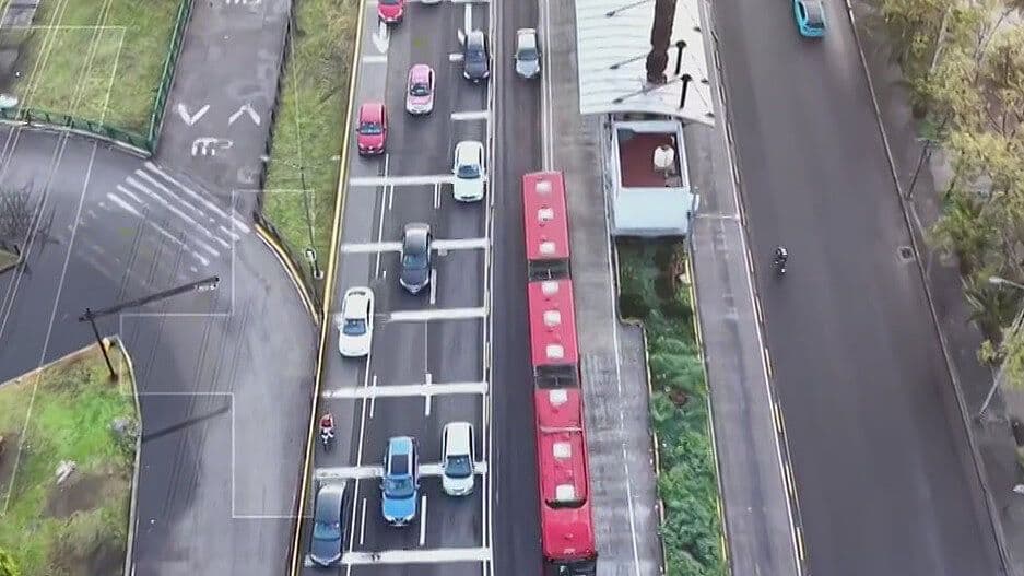 Choque se Suma a Carga Vehícular en Insurgentes Norte, CDMX