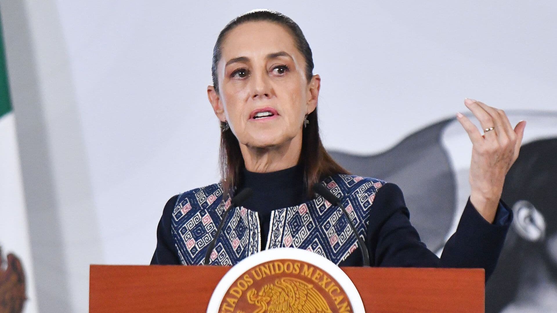 'No Hay Que Engancharse', Dice Sheinbaum por Dichos de Trump contra México