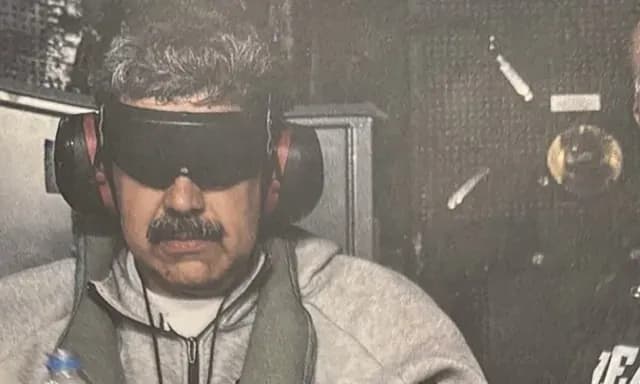 Así fue capturado Nicolás Maduro. Foto: Reuters