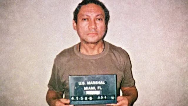Manuel Noriega se rindió tras una fuerte presión militar. Foto: AP.