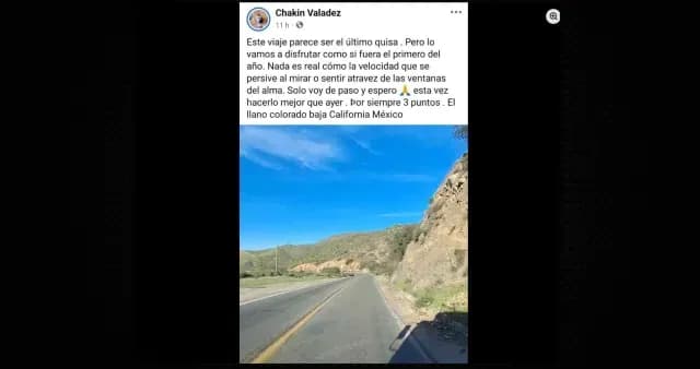 El Mensaje del Influencer “Chakin” Valadez Asesinado a Balazos. Foto: FB Chakin