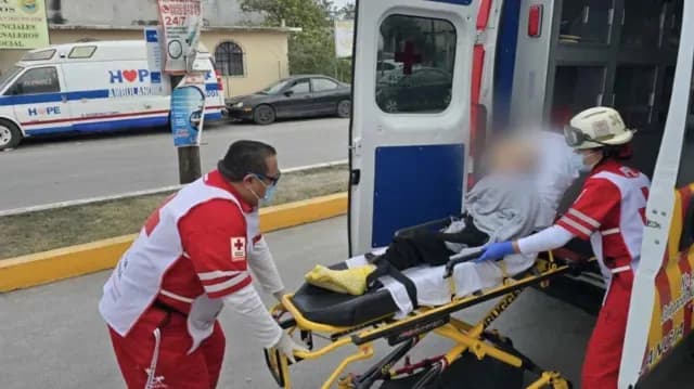 Estado de Salud Adulta Mayor Abandonada en Playa Bagdad