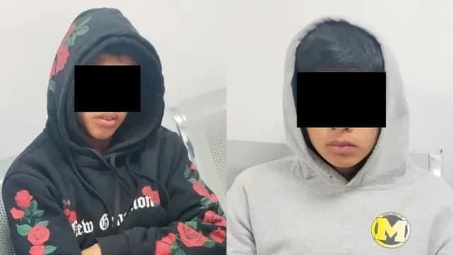 Los dos menores de edad son originarios del estado de Puebla