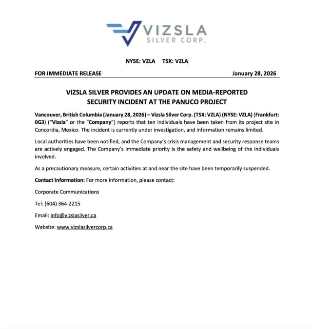Vizsla Silver Corp.