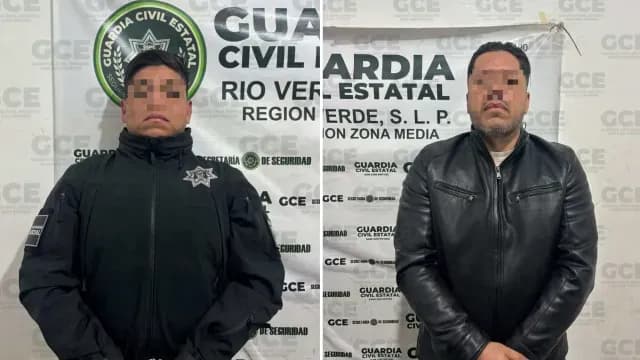 Policias detenidos