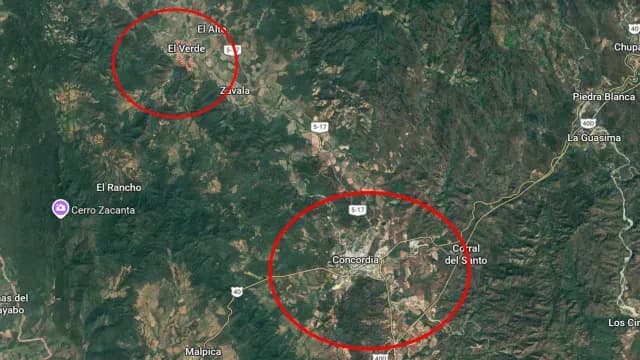 La Concordia en Sinaloa. Foto: Google Maps