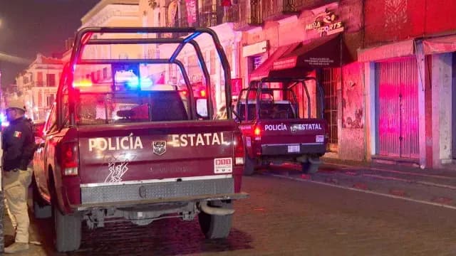 Investigan balacera en bar El Chopo del Centro Histórico de Puebla. Foto: N+