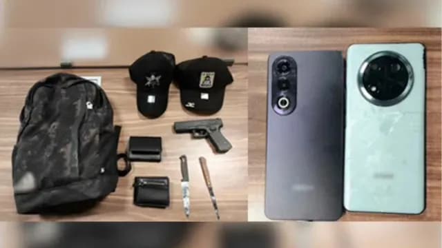 Fueron aseguradas las armas y artículos robados durante el operativo. Foto: X @SSC_Pue