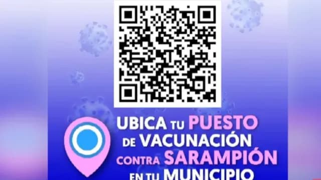 En el QR se encuentra la lista completa de municipios y las direcciones de los puntos de vacunación. Foto: N+