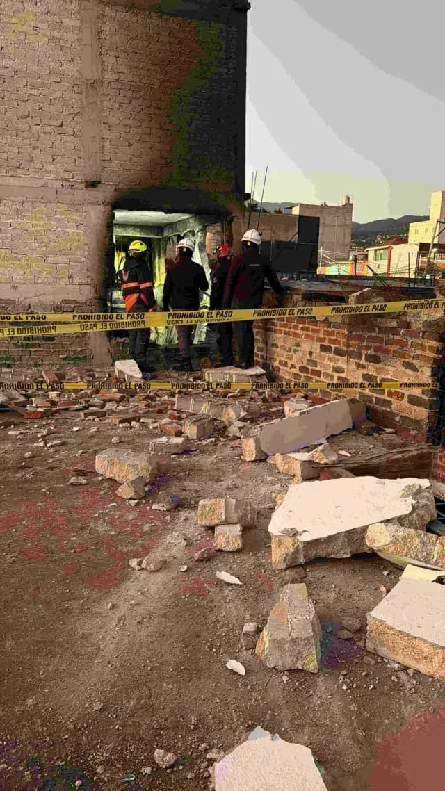 Así quedó uno de los inmuebles por la explosión por acumulación de gas. Foto: N+