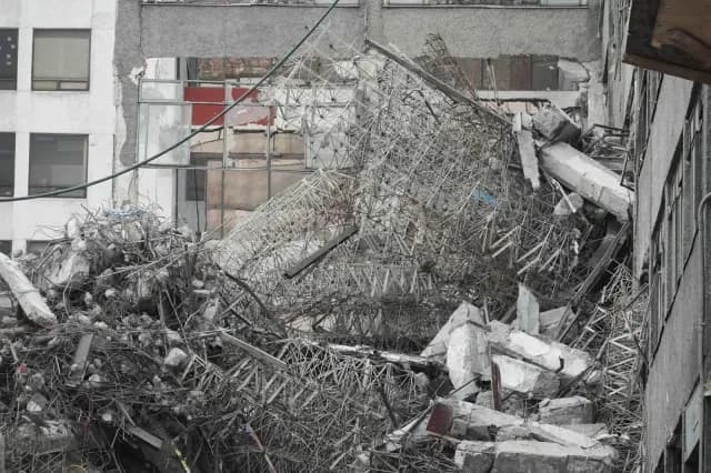 Edificio colapsado en CDMX. Foto: Cuartoscuro