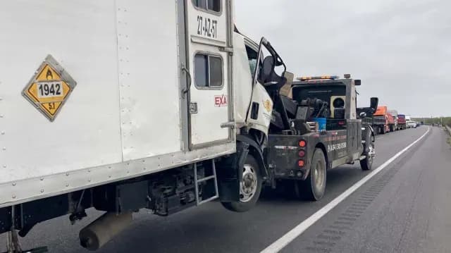 Atienden Accidente en Carretera Victoria-Zaragoza