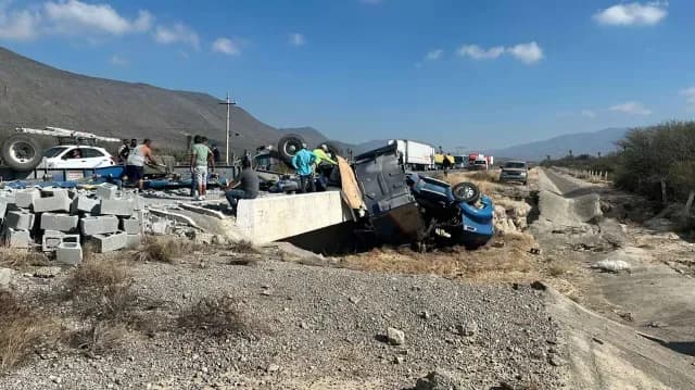 Accidente Hoy en Carretera Federal de Tamaulipas