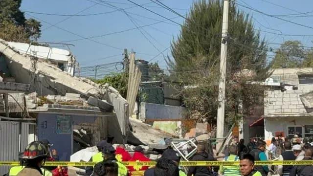Afectaciones en Coacalco tras explosión en casa por tanque de gas. Foto: N+
