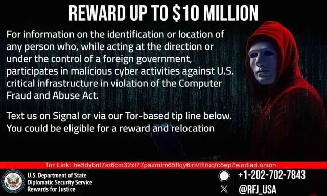 Ofrecen diez millones de dólares por hackers iraníes que revelaron información de Kash Patel