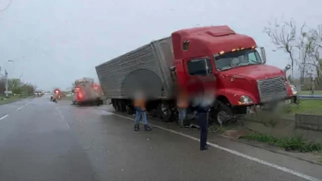 Accidente. Foto: Guardia Nacional