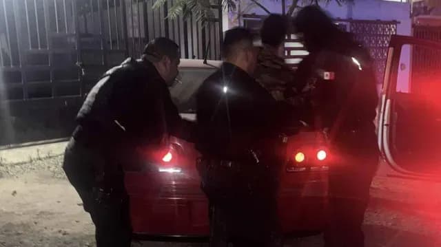 Detenido por la Guardia Estatal en Ciudad Victoria, Tamaulipas