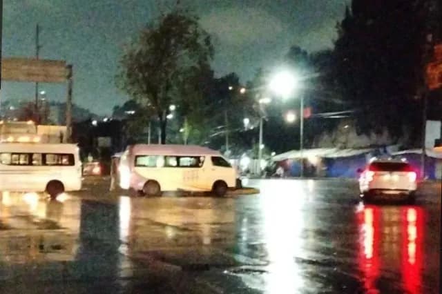 Bloqueo de transportistas. Foto: Especial
