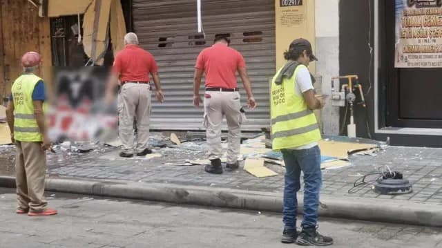 Unidad de Transporte Público de Tampico Choca en Zona Centro