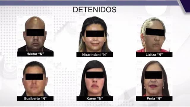 Integrantes de los Petrofactureros