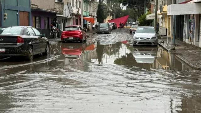 Afectaciones por lluvia en el Valle de México. Foto: N+