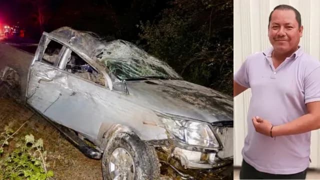 El edil de Ahuatlán y sus dos hijas fueron hospitalizados. Foto: Facebook SVT Atlixco
