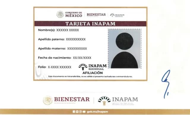 Credencial del INAPAM tramitada en el ISSSTE con validez oficial