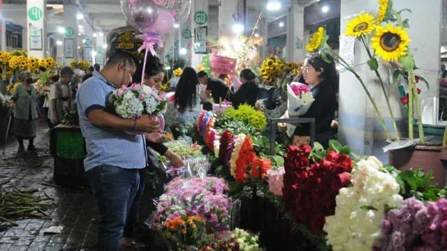 Venta de flores por el día de la madre 2023 en México