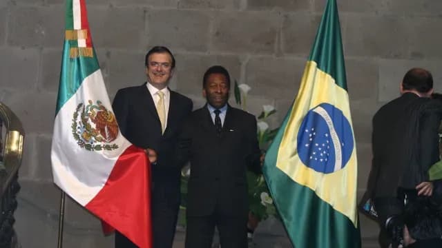 Pelé y su amor por México
