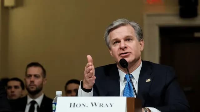 Christopher Wray, director del FBI