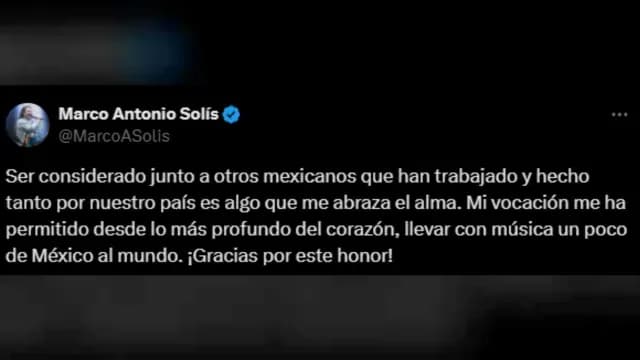 El Buki responde a propuesta para recibir la Medalla Belisario Domínguez