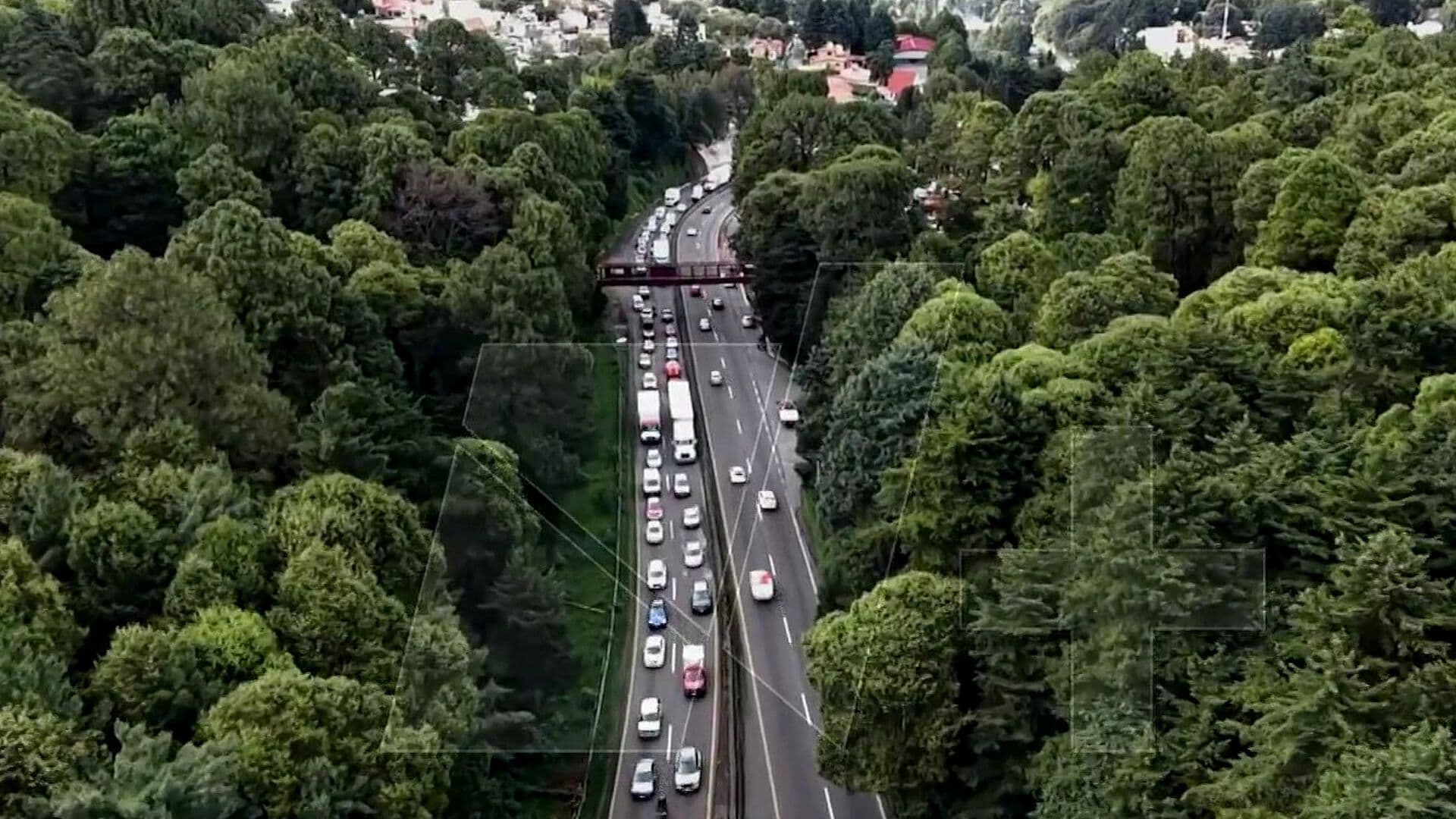Caos Vial en la México-Toluca por Accidente en Cuajimalpa, CDMX