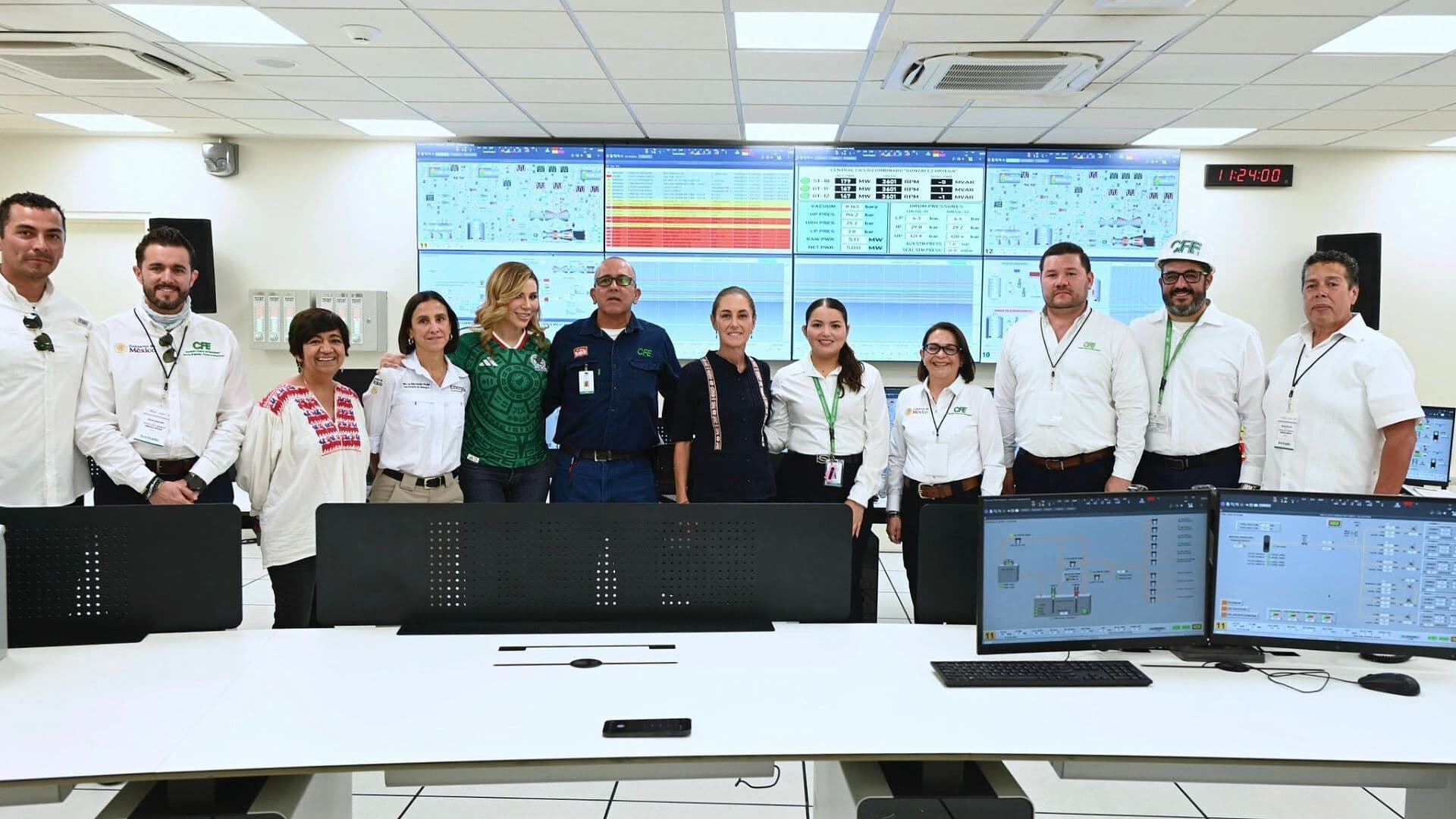 Claudia Sheinbaum Inaugura Central de Ciclo Combinado en Mexicali, Baja California