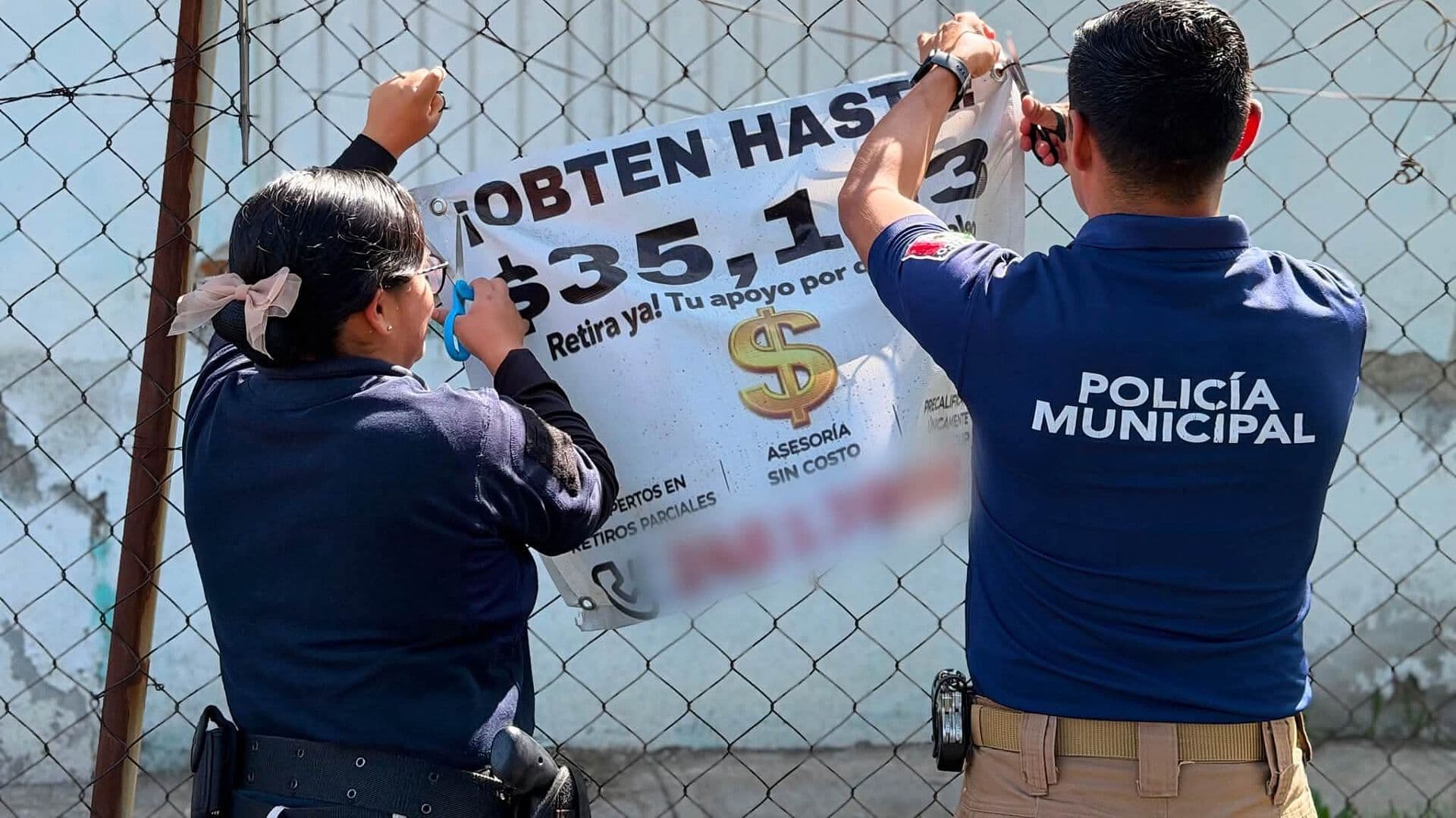 ¿Dinero Fácil? Retiran Publicidad Engañosa para Prevenir Fraudes en Puebla