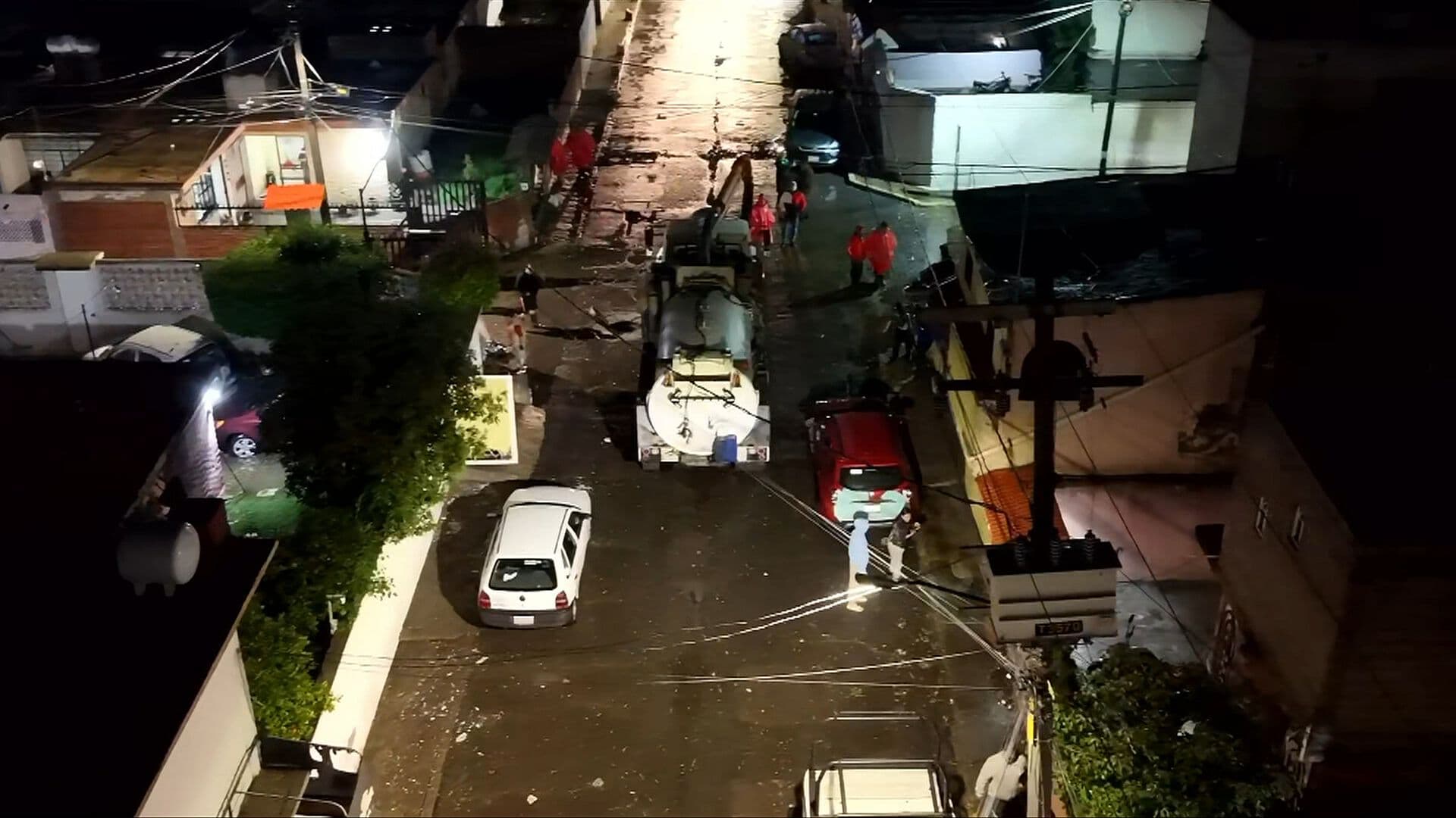 Lluvia Vuelve a Provocar una Tarde Caótica en Varias Zonas del Estado de México