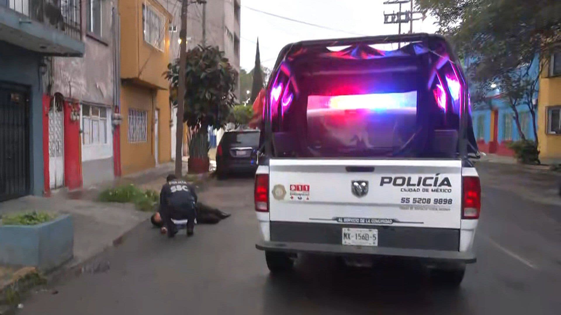 Golpean y Abandonan a Hombre en la Vía Pública en Colonia Peralvillo, CDMX