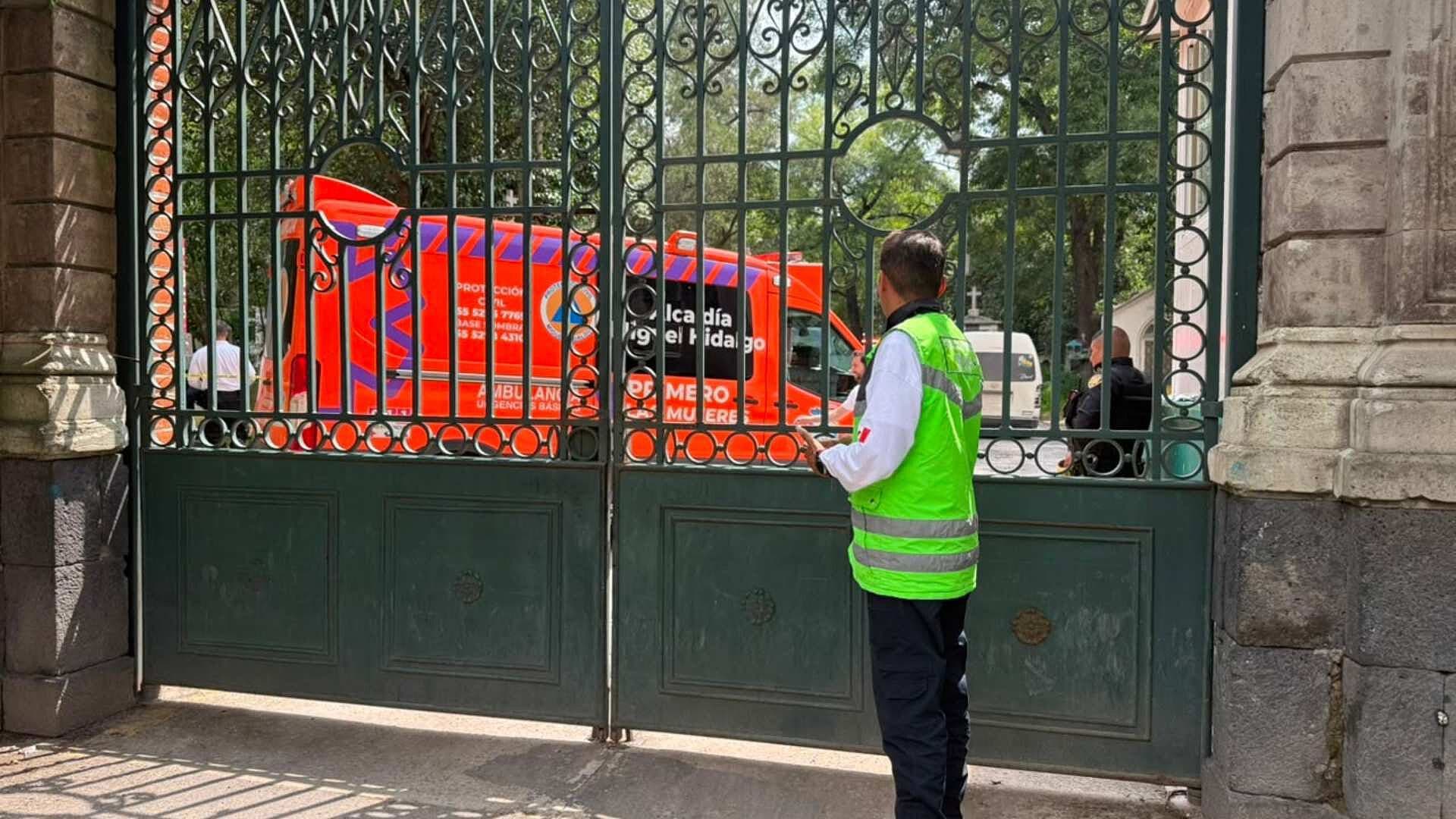 Hombre Muere Dentro del Panteón de Dolores en la Miguel Hidalgo, CDMX