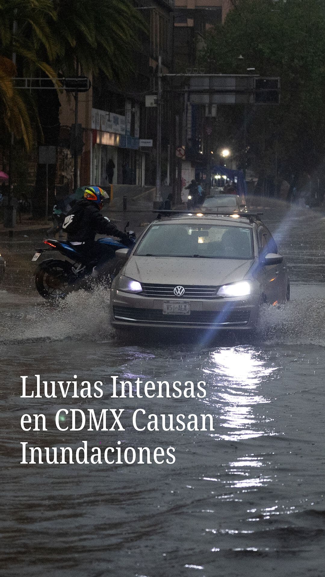 Lluvias Intensas en CDMX Causan Inundaciones