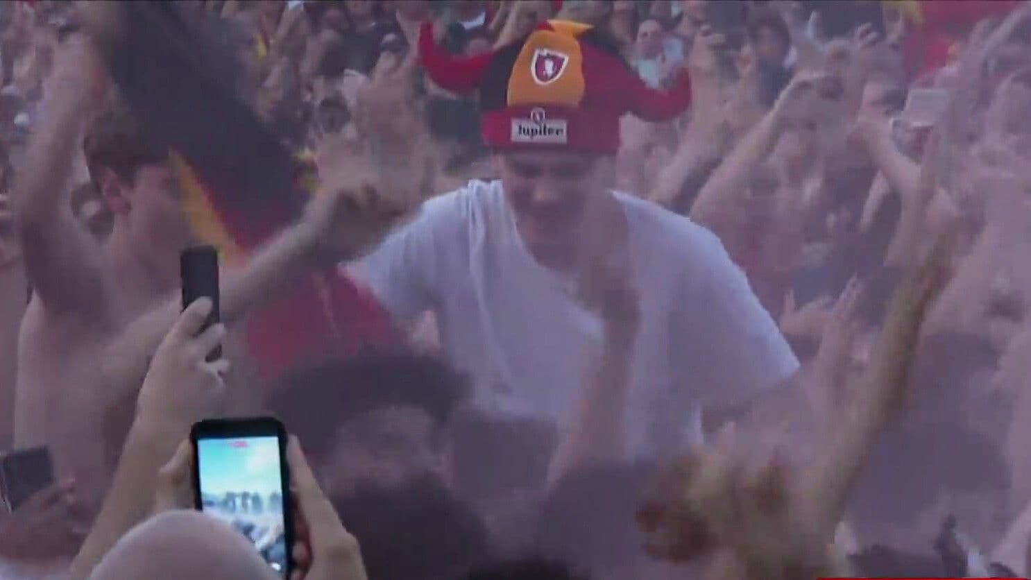 VIDEO | Así Celebró Bélgica el Gol del Empate Ante España en los Cuartos de Final del Mundial