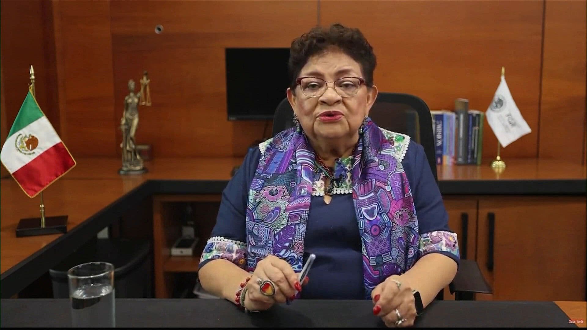 Fiscal Ernestina Godoy Ofrece Mensaje sobre Detención del Exgobernador Ruffo