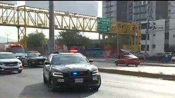Queda Herido Conductor Tras Choque en Monterrey