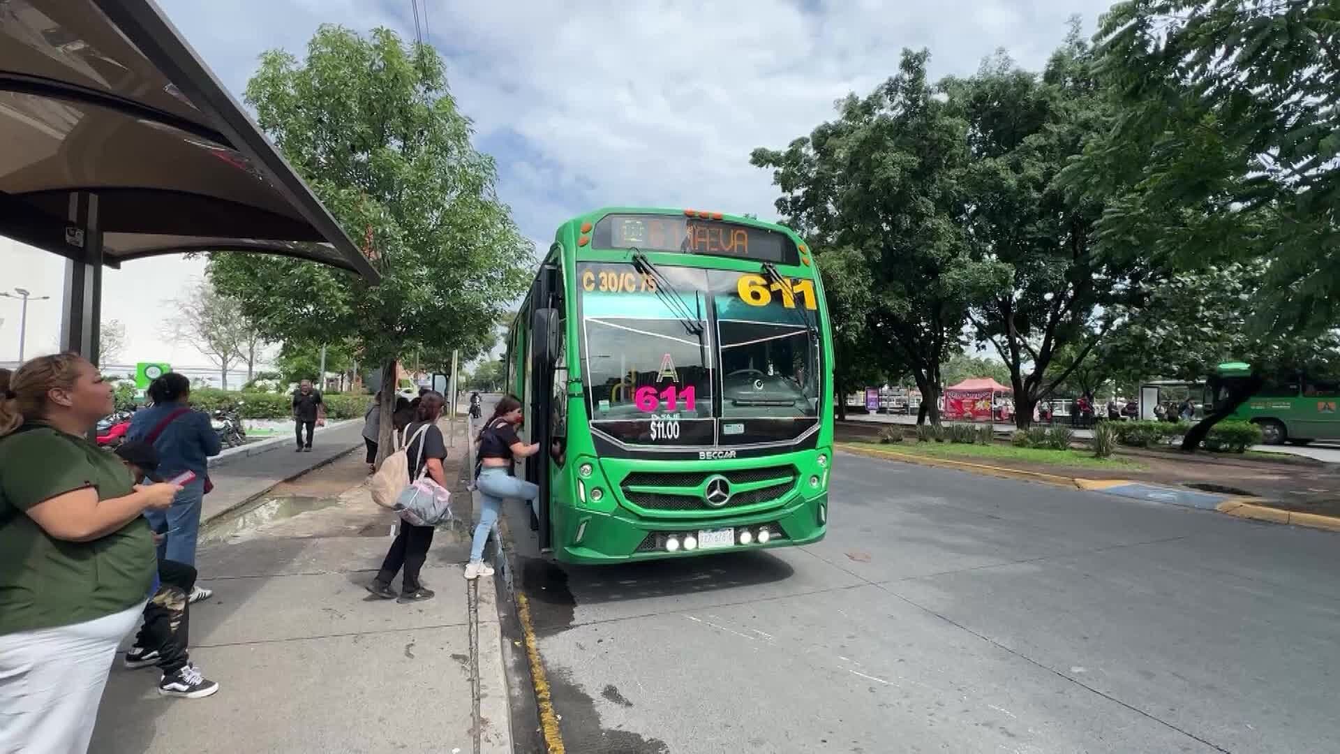 Usuarios Denuncian Fallas en Cobro del Transporte Público en las Rutas 27 y 611