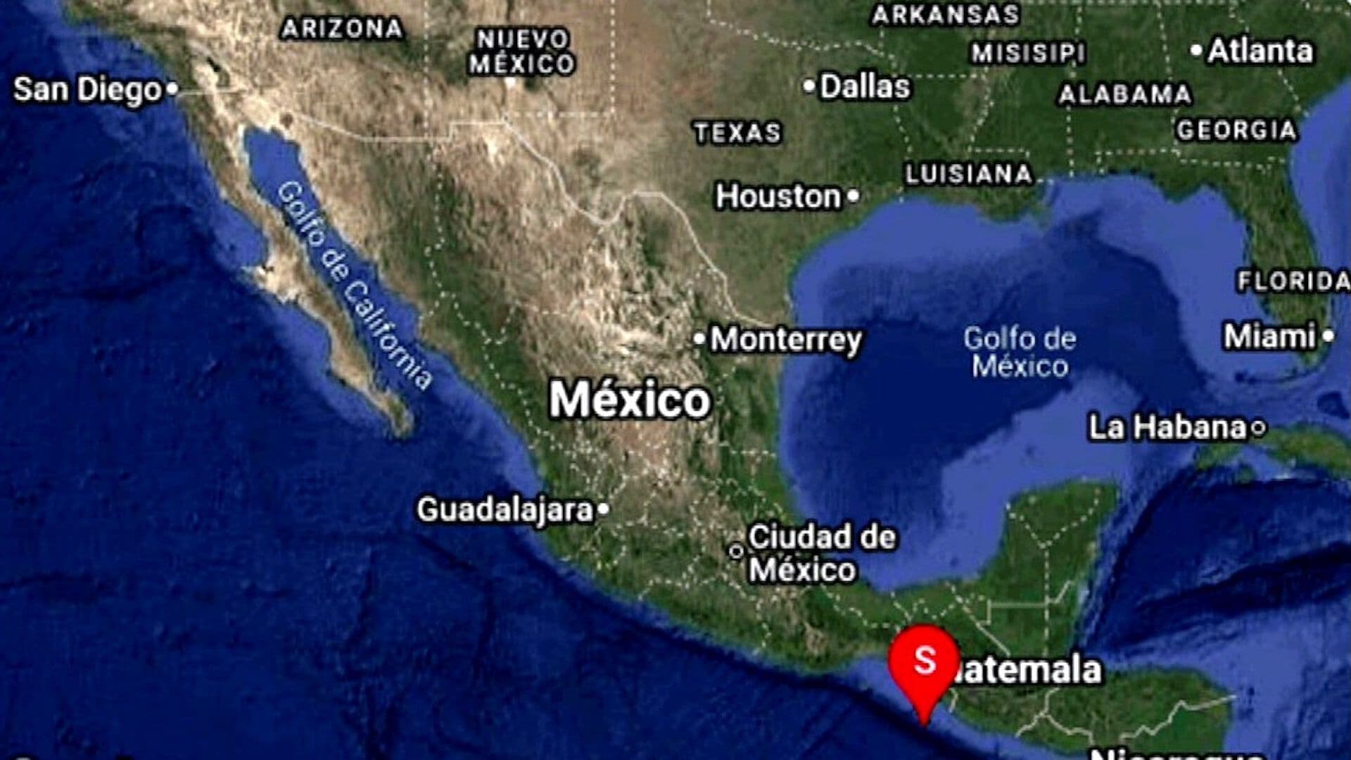 Sismo de Magnitud 5.6 Sacude Chiapas; No Reportan Daños Hasta el Momento