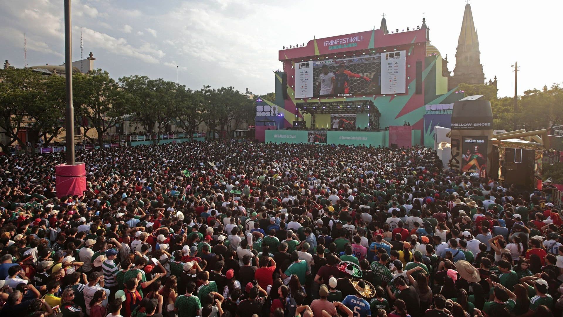 Fan Fest de Guadalajara Llegó a su Capacidad Máxima por la Final del Mundial 2026