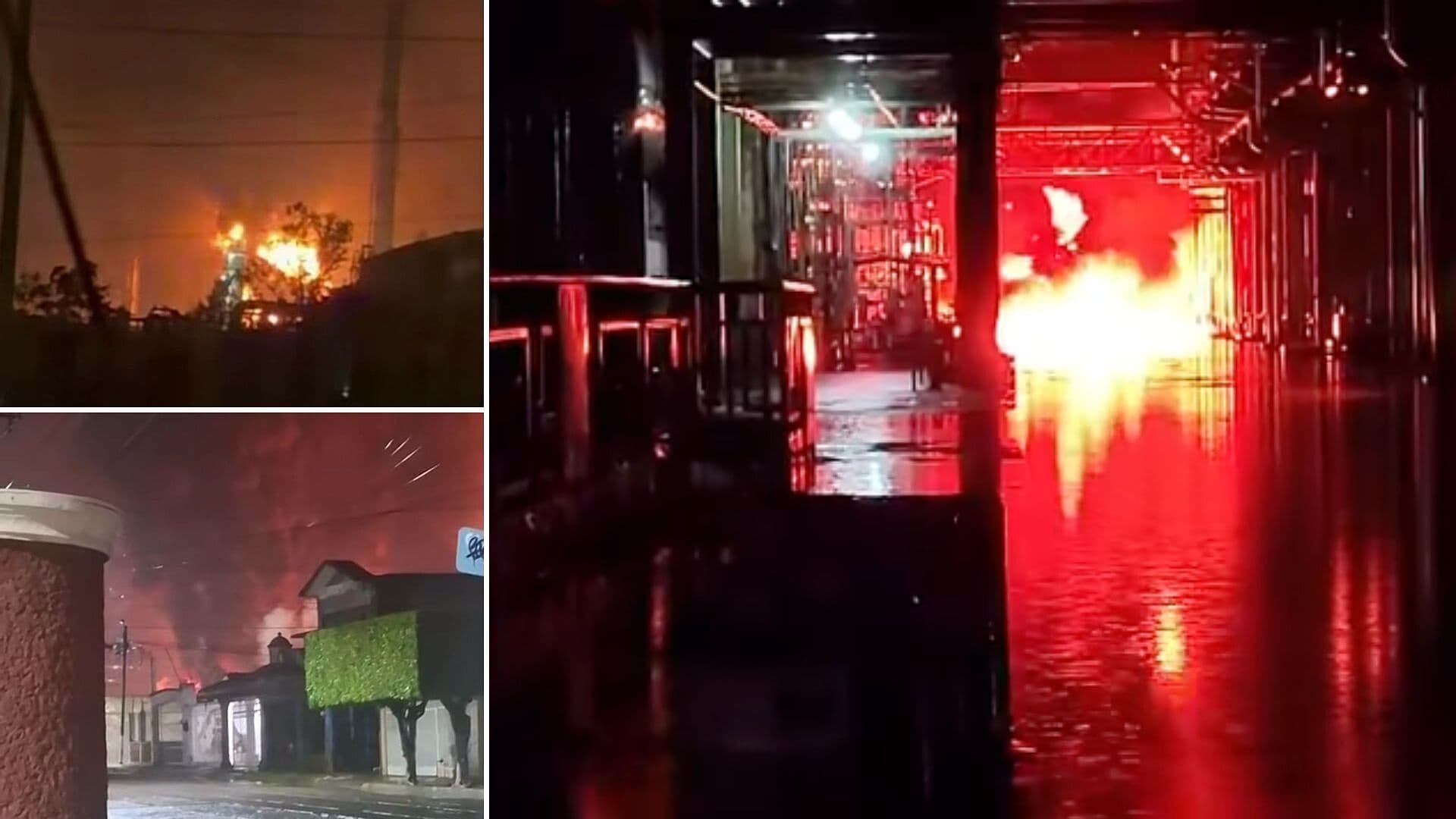 Explosión en Refinería de Pemex Fue Controlada en Salamanca, Guanajuato