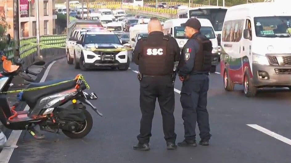 Muere Motociclista en la Autopista México-Pachuca Hoy; Esto se Sabe