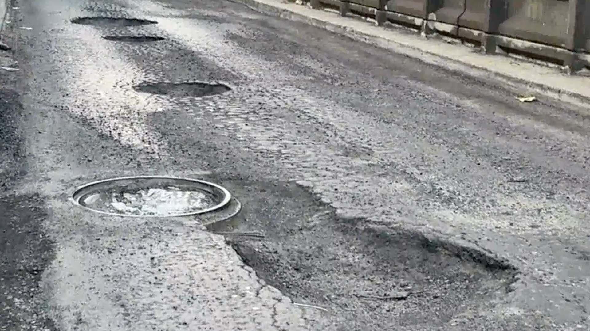 Caos Vial por Enormes Baches Generado por Lluvias Carretera Veracruz Xalapa Amapolas