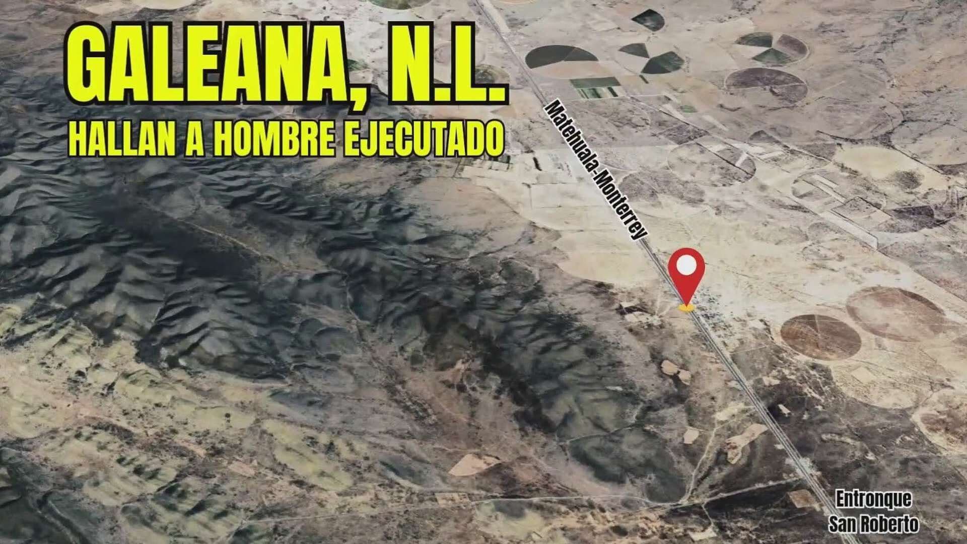 Ejecutan a Hombre en Carretera Matehuala, Galeana, NL